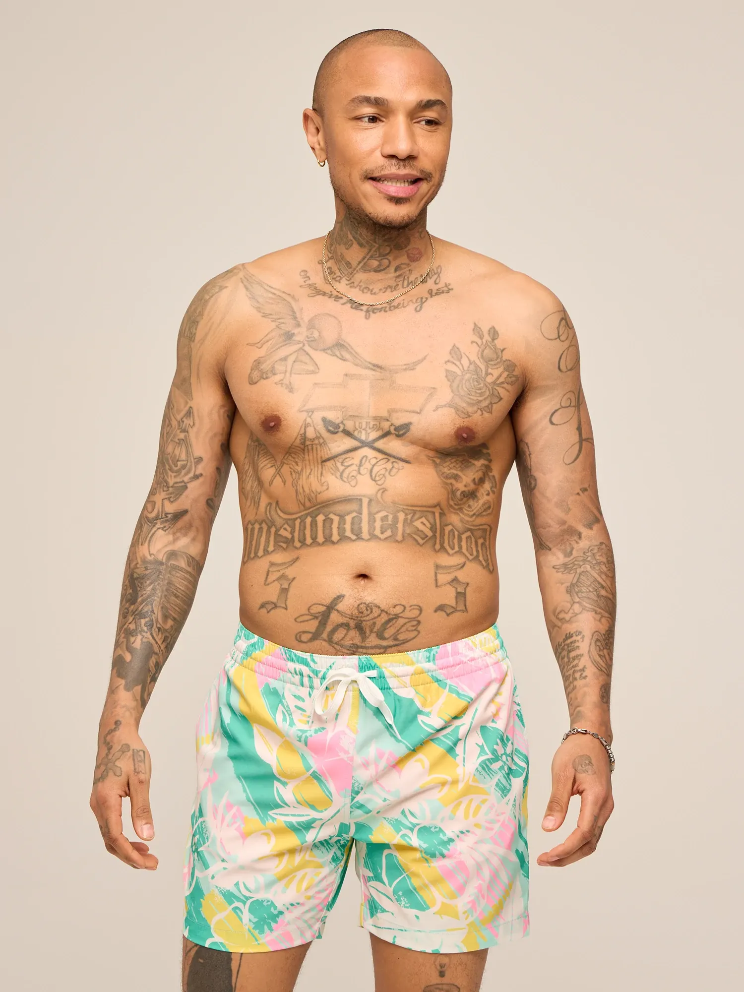 The Baja Breezies 5.5" (Classic Lined Swim Trunks)- Yellow - Image 6