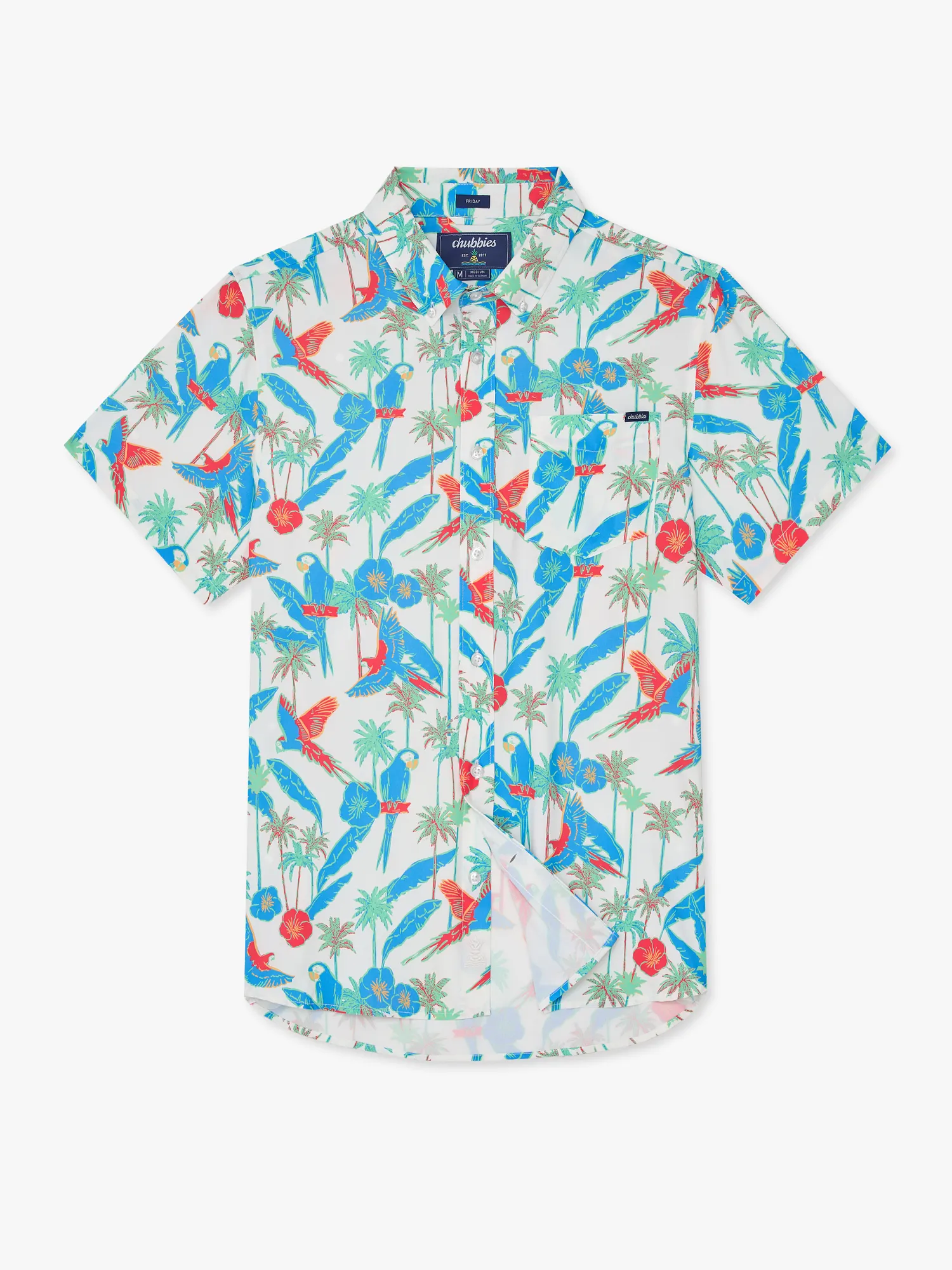 The Flock Party (Performance Friday Shirt)- White - Image 7